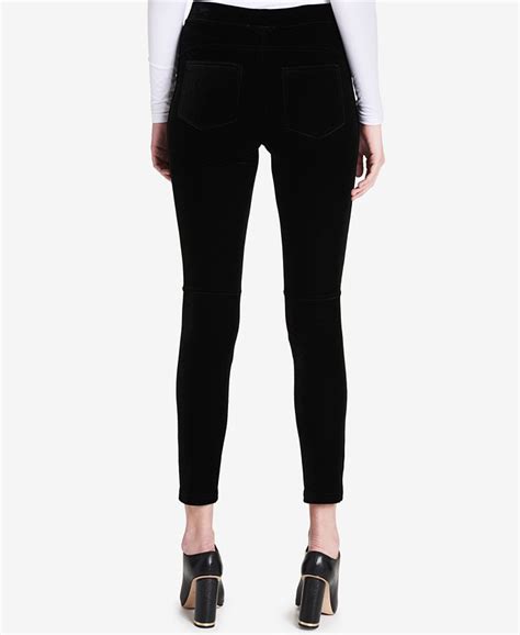 calvin klein velvet leggings